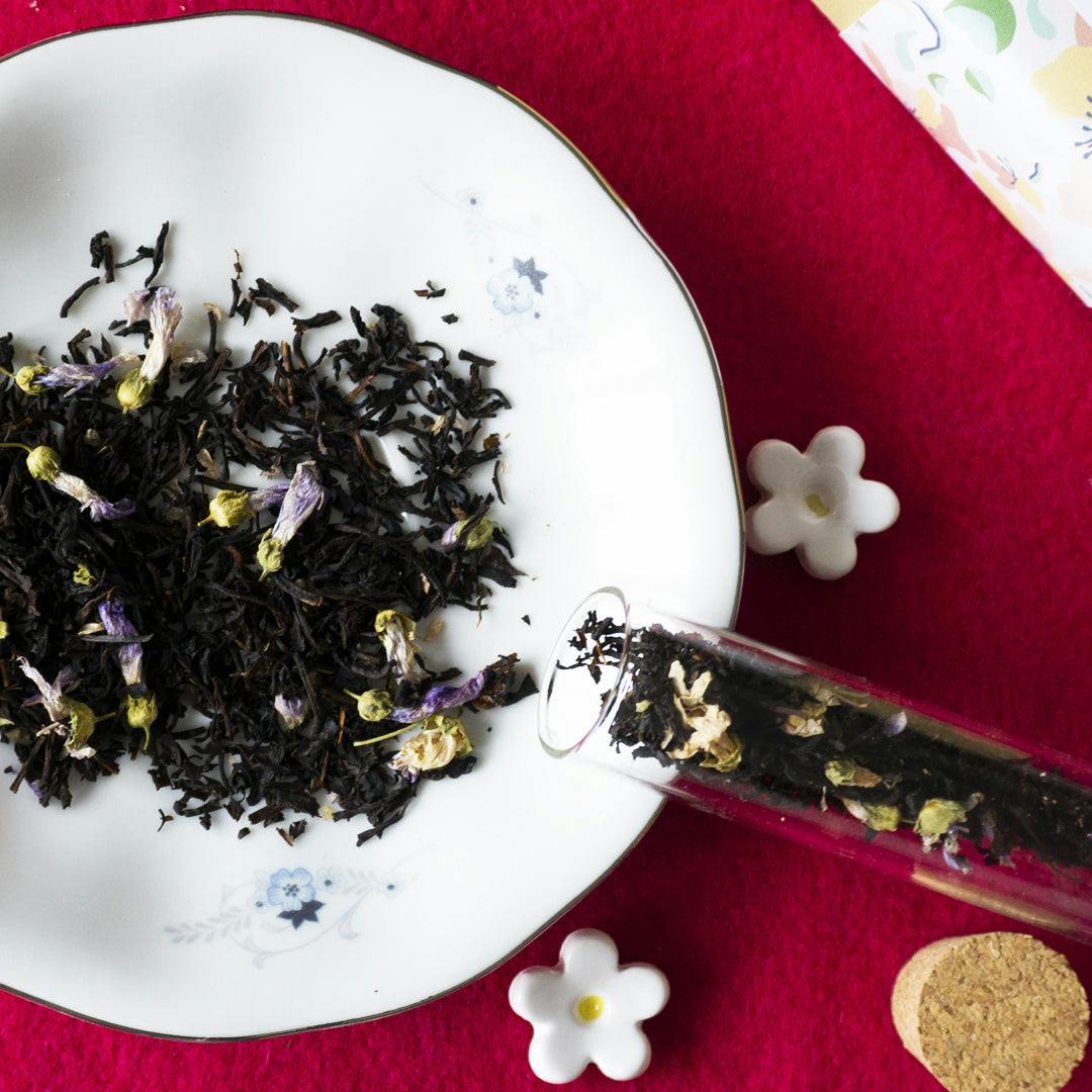 tè nero aromatizzato il giardino nascosto